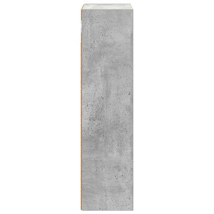 Badrumsväggskåp BetongGrå 30 x 16 x 62,5 cm Konstruerat trä