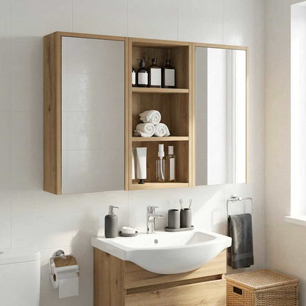 Badrumsväggskåp Artisan Ek 30 x 16 x 62,5 cm Konstruerat trä
