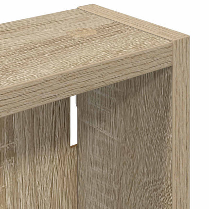 Badrumsväggskåp Sonoma-ek 40 x 10 x 50 cm Konstruerat trä
