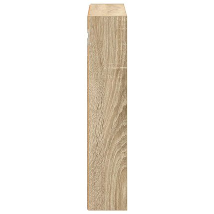 Badrumsväggskåp Sonoma-ek 40 x 10 x 50 cm Konstruerat trä