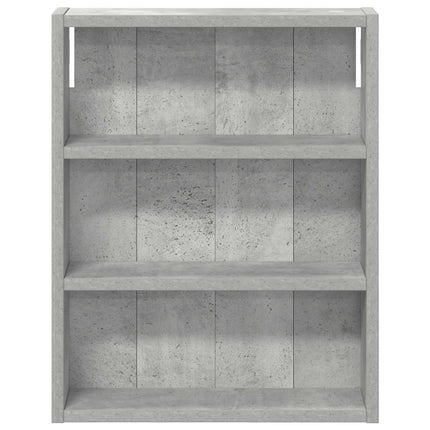 Badrumsväggskåp BetongGrå 40 x 10 x 50 cm Konstruerat trä