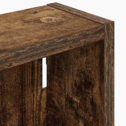 Badrumsväggskåp Rökt Ek 40 x 10 x 50 cm Konstruerat trä