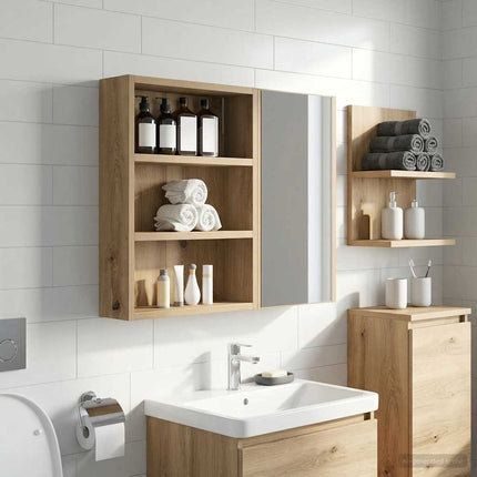 Badrumsväggskåp Artisan Ek 40 x 10 x 50 cm Konstruerat trä