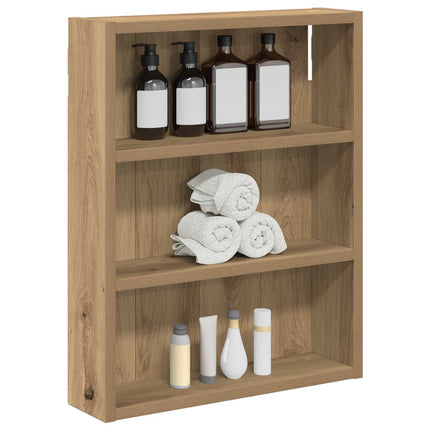 Badrumsväggskåp Artisan Ek 40 x 10 x 50 cm Konstruerat trä