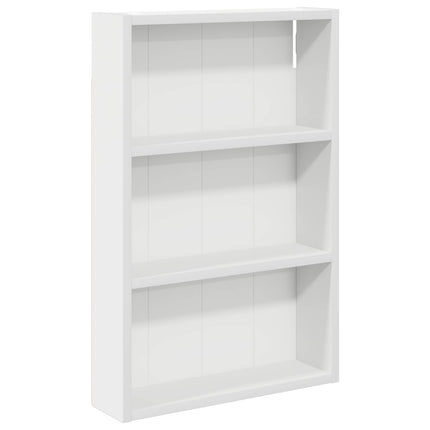 Badrumsväggskåp med hylla Vit 40 x 10 x 60,5 cm Konstruerat trä