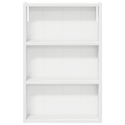 Badrumsväggskåp med hylla Vit 40 x 10 x 60,5 cm Konstruerat trä