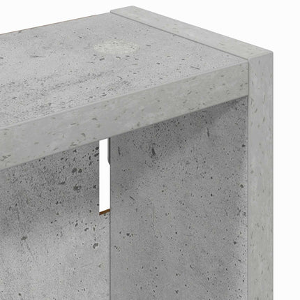 Badrumsväggskåp BetongGrå 40 x 10 x 60,5 cm Konstruerat trä