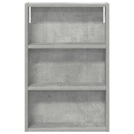 Badrumsväggskåp BetongGrå 40 x 10 x 60,5 cm Konstruerat trä