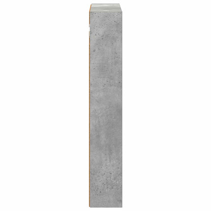 Badrumsväggskåp BetongGrå 40 x 10 x 60,5 cm Konstruerat trä