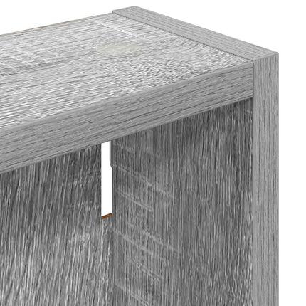 Badrumsväggskåp Grå Sonoma 40 x 10 x 60,5 cm Konstruerat trä