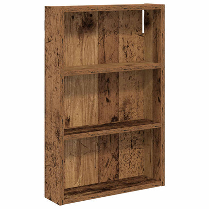 Badrumsväggskåp Gammalt trä 40 x 10 x 60,5 cm Konstruerat trä