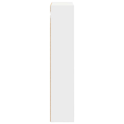 Badrumsväggskåp med hylla Vit 40 x 14 x 70 cm Konstruerat trä