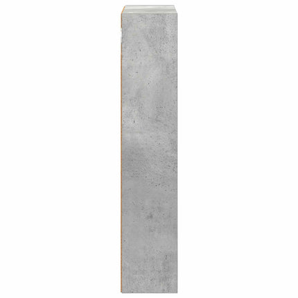 Badrumsväggskåp BetongGrå 40 x 14 x 70 cm Konstruerat trä