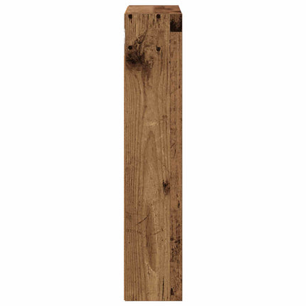 Badrumsväggskåp Gammalt trä 40 x 14 x 70 cm Konstruerat trä