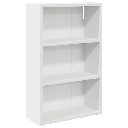 Badrumsväggskåp med hylla Vit 40 x 16 x 62,5 cm Konstruerat trä