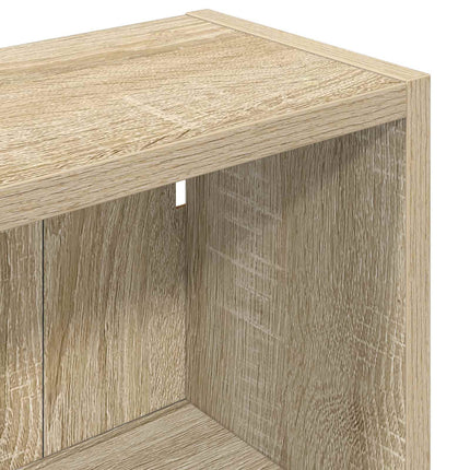 Badrumsväggskåp Sonoma-ek 40 x 16 x 62,5 cm Konstruerat trä