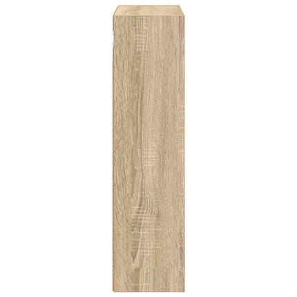 Badrumsväggskåp Sonoma-ek 40 x 16 x 62,5 cm Konstruerat trä
