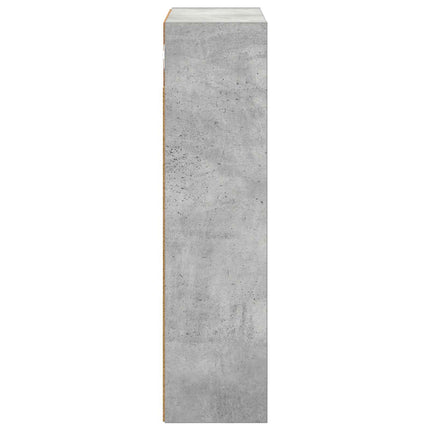 Badrumsväggskåp BetongGrå 40 x 16 x 62,5 cm Konstruerat trä