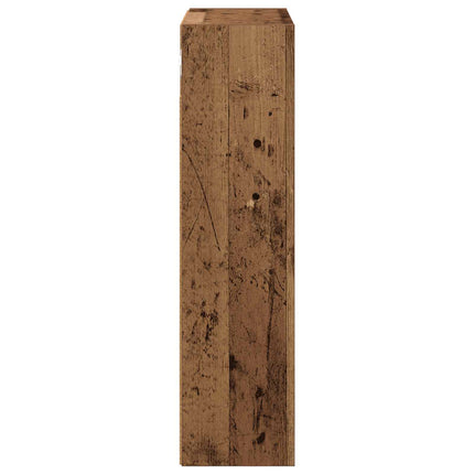Badrumsväggskåp Gammalt trä 40 x 16 x 62,5 cm Konstruerat trä