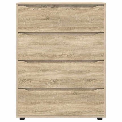 Förvaringsskåp Sonoma-ek 80 x 48 x 105 cm Konstruerat trä