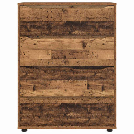 Förvaringsskåp Gammalt trä 80 x 48 x 105 cm Konstruerat trä