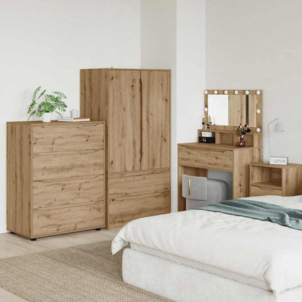 Förvaringsskåp Artisan Ek 80 x 48 x 105 cm Konstruerat trä