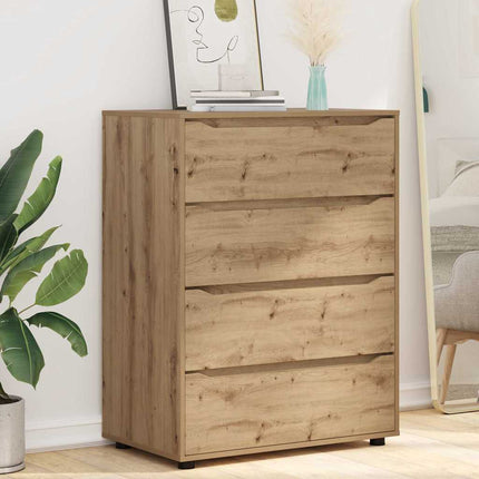 Förvaringsskåp Artisan Ek 80 x 48 x 105 cm Konstruerat trä