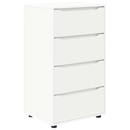 Förvaringsskåp Vit 60 x 48 x 105 cm Konstruerat trä