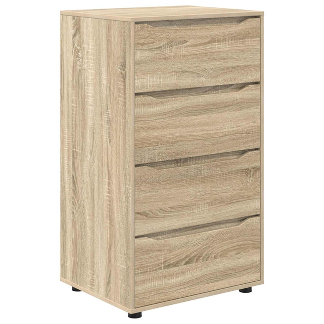 Förvaringsskåp 60 x 48 x 105 cm Konstruerat trä Sonoma-ek