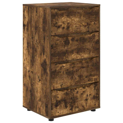 Förvaringsskåp Rökt ek 60 x 48 x 105 cm Konstruerat trä