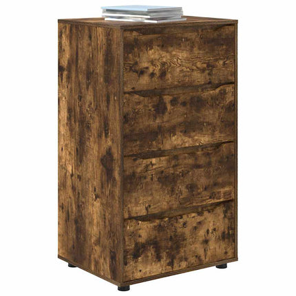 Förvaringsskåp Rökt ek 60 x 48 x 105 cm Konstruerat trä