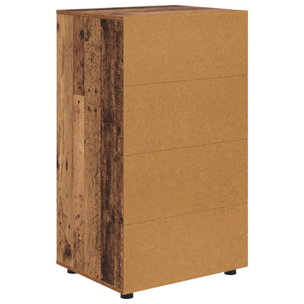 Förvaringsskåp 60 x 48 x 105 cm Konstruerat trä Gammalt trä