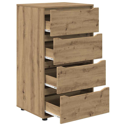 Förvaringsskåp Artisan Ek 60 x 48 x 105 cm Konstruerat trä