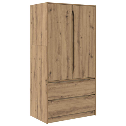 Garderob Artisan Ek 79,5 x 49 x 156 cm Konstruerat trä