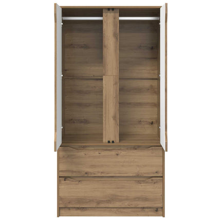 Garderob Artisan Ek 79,5 x 49 x 156 cm Konstruerat trä