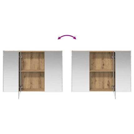Badrumsskåpsset 4 pcs Artisan-ek 103,5 x 15,5 x 70 cm
