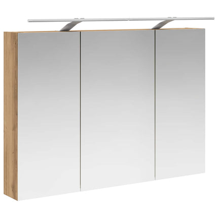 Badrumsmöbelset 4 pcs Artisan-ek Konstruerat trä och glas