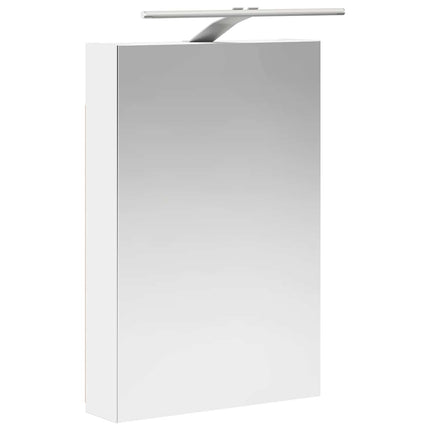 Badrumsskåpsset 5 pcs Vit 40 x 10,5 x 60,5 cm Konstruerat trä