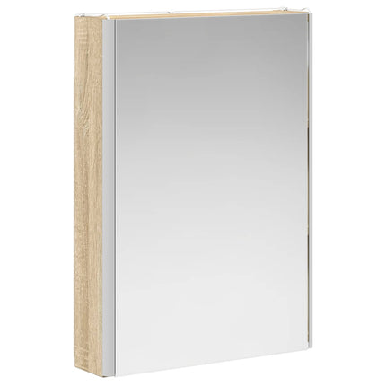 Badrumsskåpsset 5 pcs Sonoma-ek 43 x 11,5 x 60,5 cm