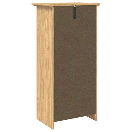 Badrumsskåp BODO Honung brun 44 x 30 x 90 cm Konstruerat trä