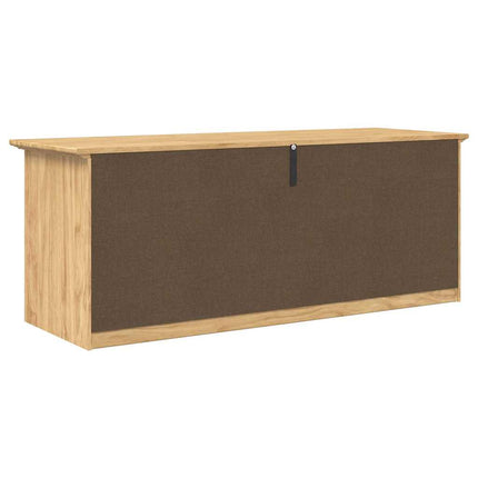 Hallbänk BODO Honung brun 118 x 40 x 50 cm Konstruerat trä