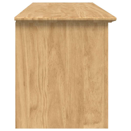 Hallbänk BODO Honung brun 118 x 40 x 50 cm Konstruerat trä