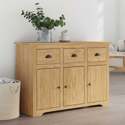 Sideboard BODO Honung brun 115,5 x 44 x 80 cm Konstruerat trä