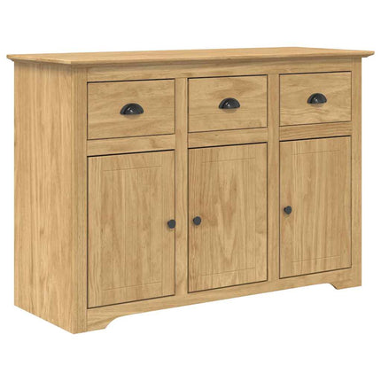 Sideboard BODO Honung brun 115,5 x 44 x 80 cm Konstruerat trä