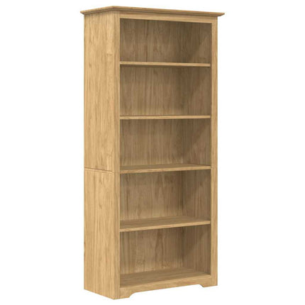 Bokhylla BODO Honung brun 82 x 40 x 173 cm Konstruerat trä