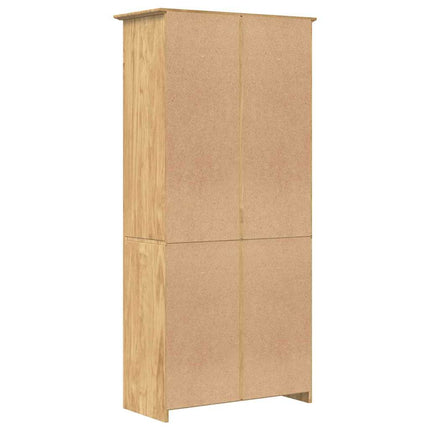 Bokhylla BODO Honung brun 82 x 40 x 173 cm Konstruerat trä