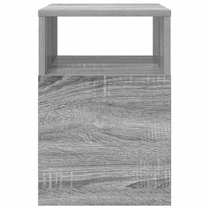 Sidobord 2 pcs Grå Sonoma 30,5 x 30 x 45 cm Konstruerat trä