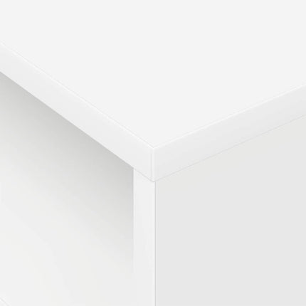 Sidobord Vit 40,5 x 40 x 45 cm Konstruerat trä
