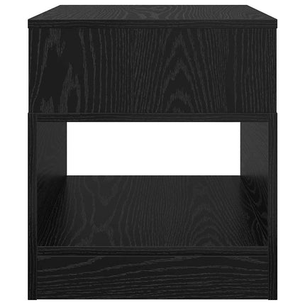 Sidobord Svart Ek 40,5 x 40 x 45 cm Konstruerat trä