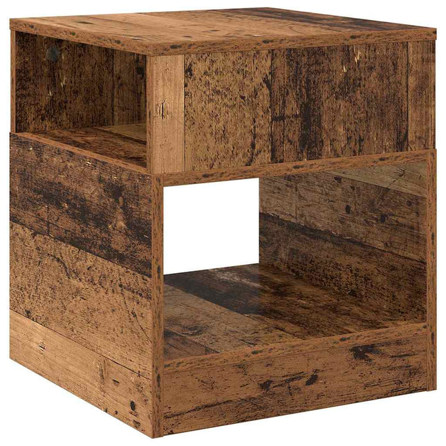 Sidobord Gammalt trä 40,5 x 40 x 45 cm Konstruerat trä